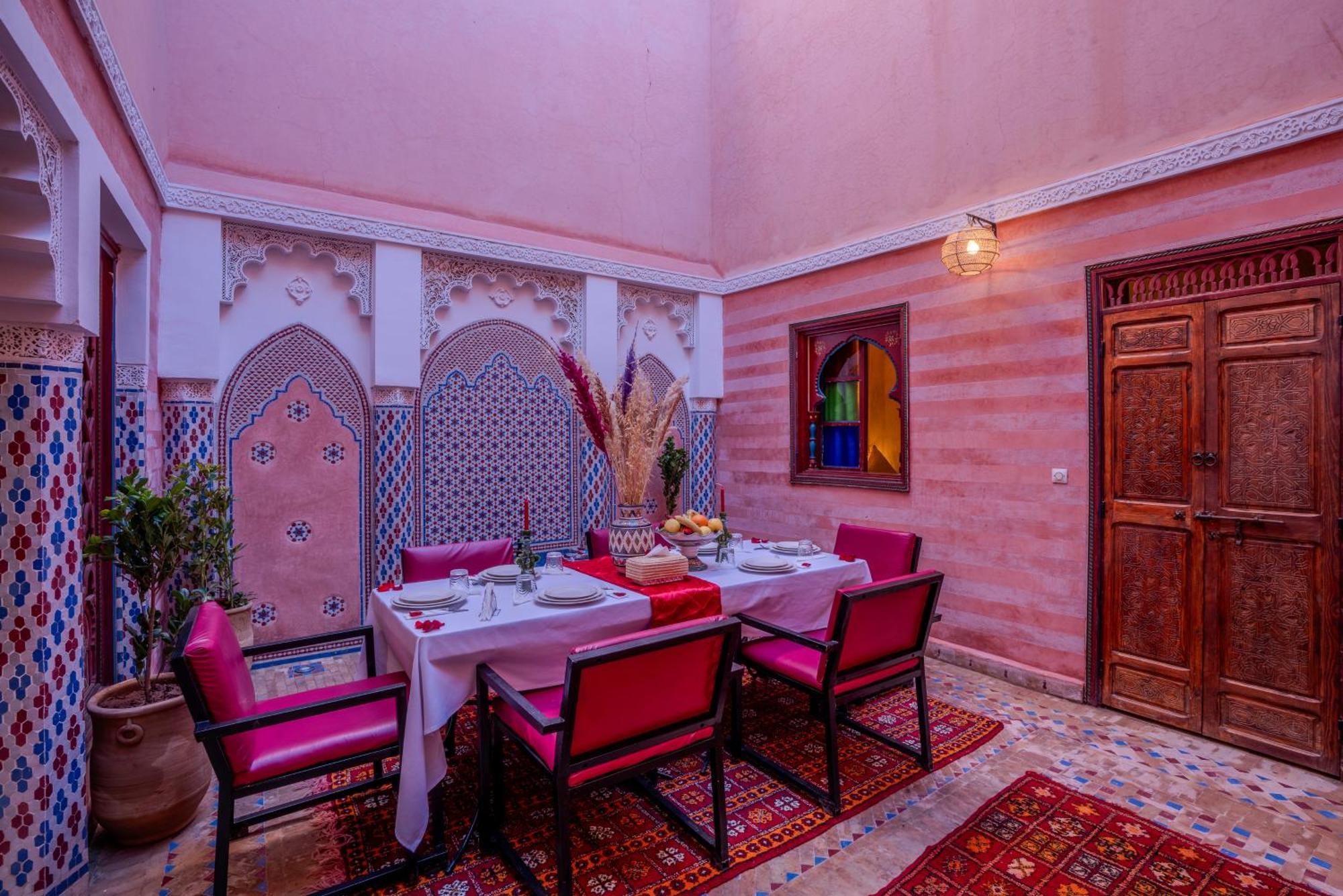 Riad Le Graff Pink Marrakesz Zewnętrze zdjęcie