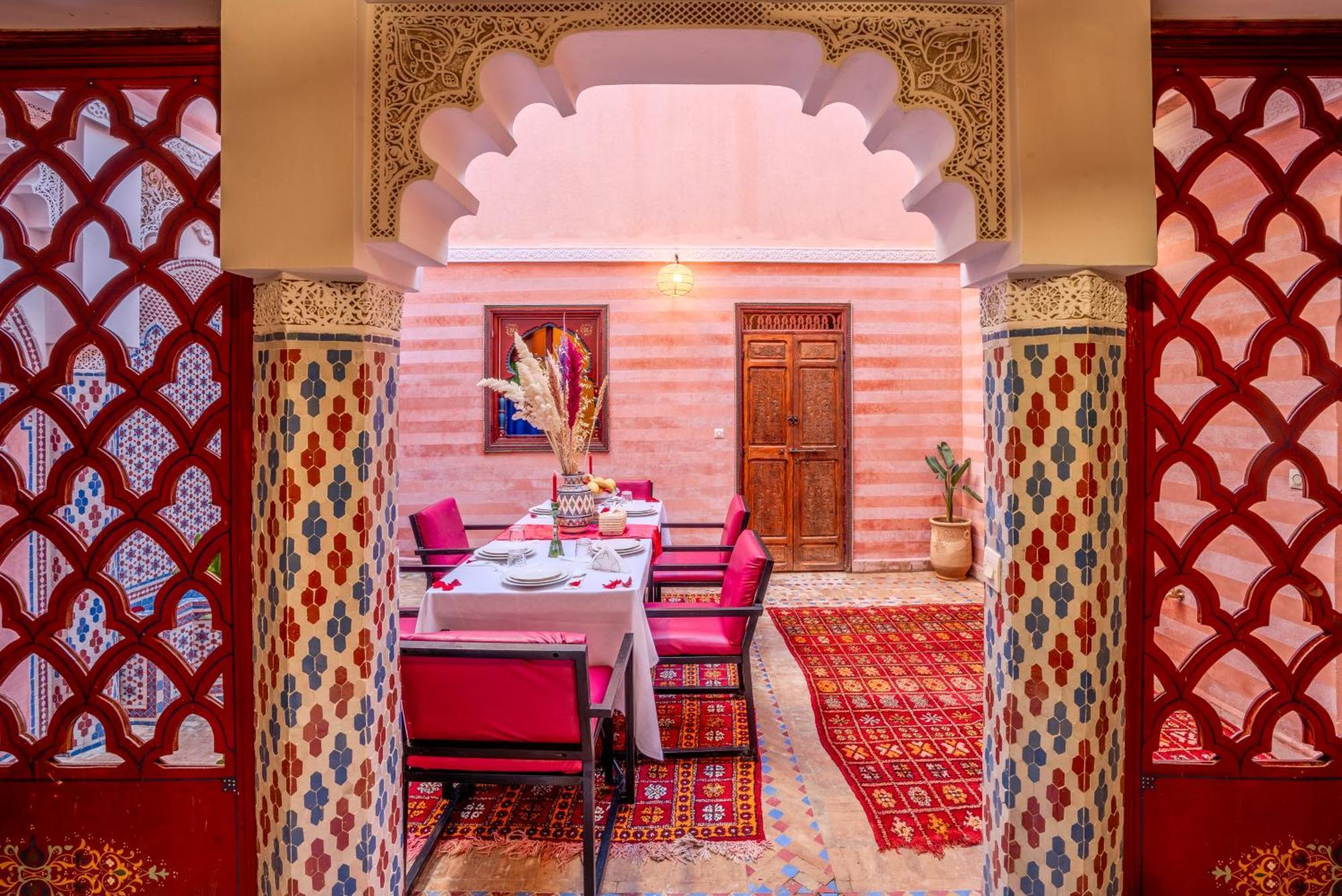 Riad Le Graff Pink Marrakesz Zewnętrze zdjęcie