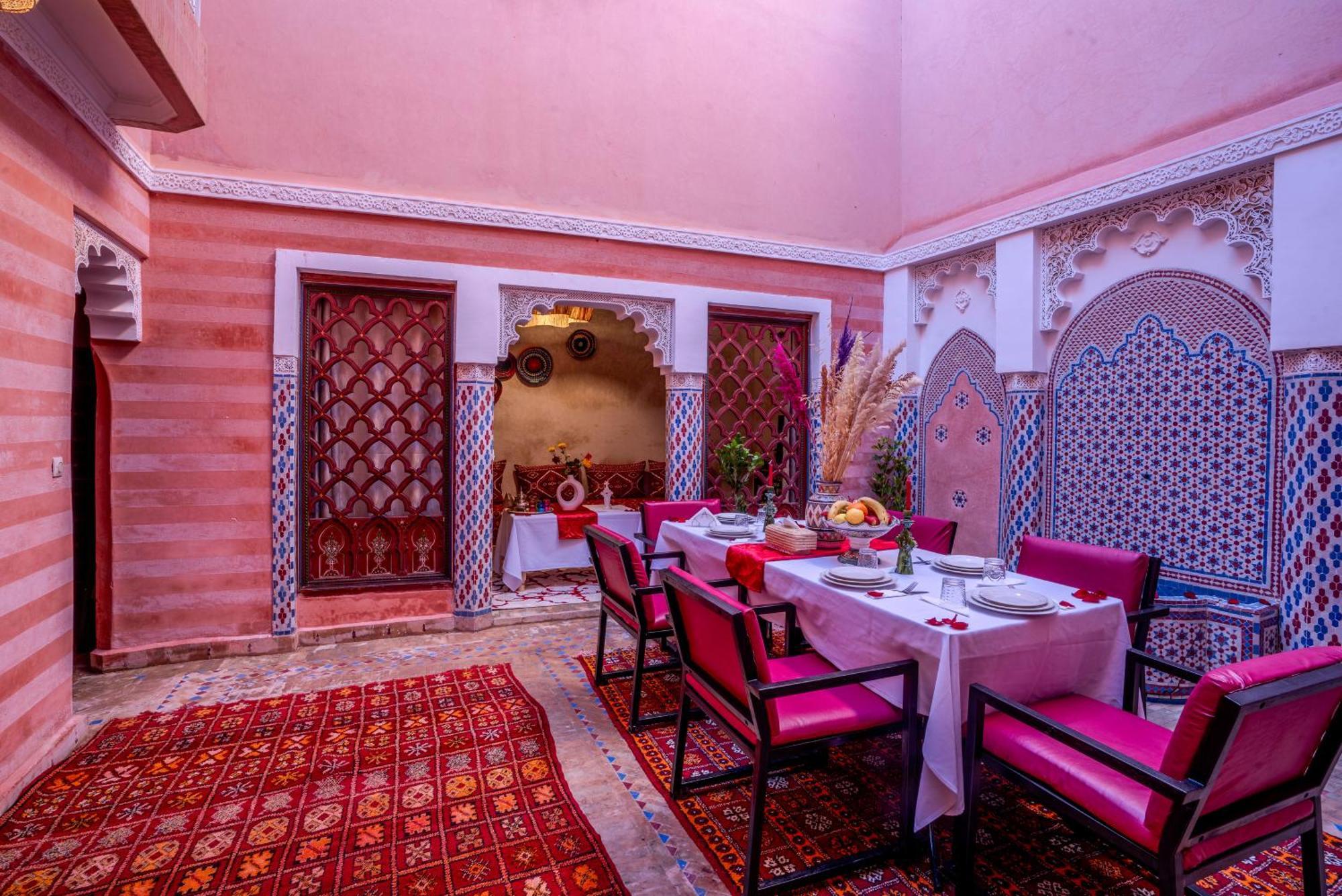 Riad Le Graff Pink Marrakesz Zewnętrze zdjęcie