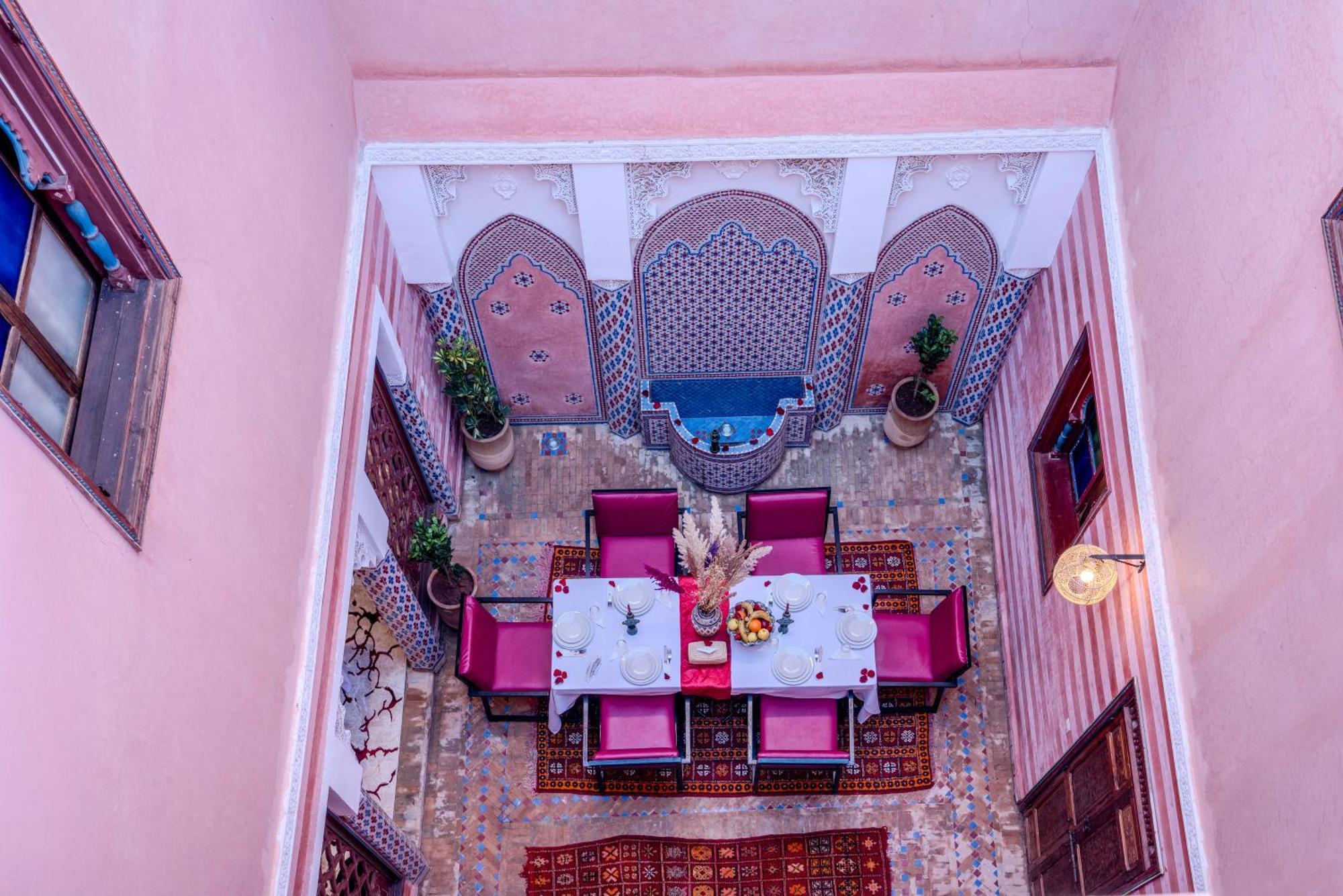 Riad Le Graff Pink Marrakesz Zewnętrze zdjęcie