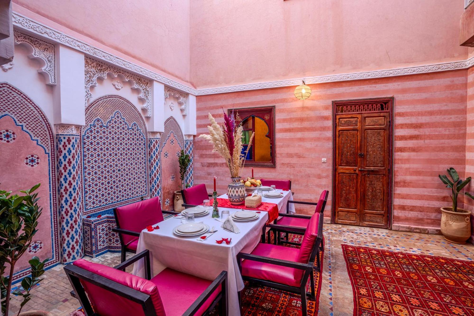 Riad Le Graff Pink Marrakesz Zewnętrze zdjęcie