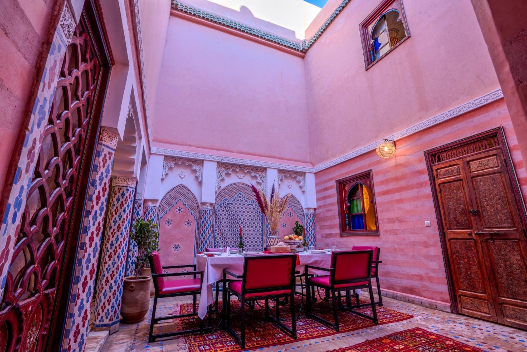 Riad Le Graff Pink Marrakesz Zewnętrze zdjęcie